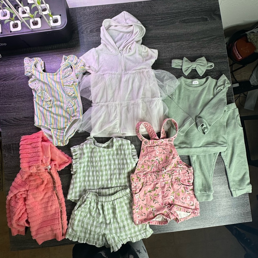 Toddler Girl Spring Clothing Bundle - Size 2T-3T